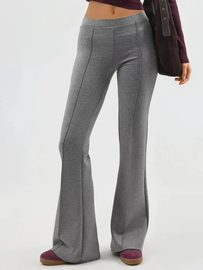 Busem BUSEM Ribbed Elastic Flare Pants