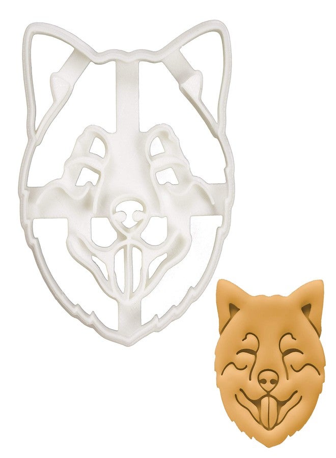 Bakerlogy Shiba Inu Face cookie cutter, 1 piece - Bakerlogy - Image 1