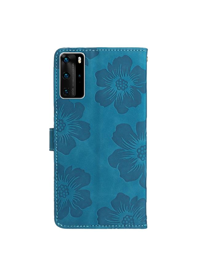 Zaboon Case For Huawei P40 Pro Flower Embossing Pattern Leather Phone Case - Image 3