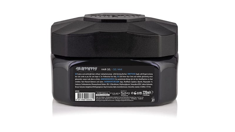 Gummy Hair Styling Gel Wax 7.44 fl.oz - Maximum Hold, Extreme Look, 220 ml - Image 2