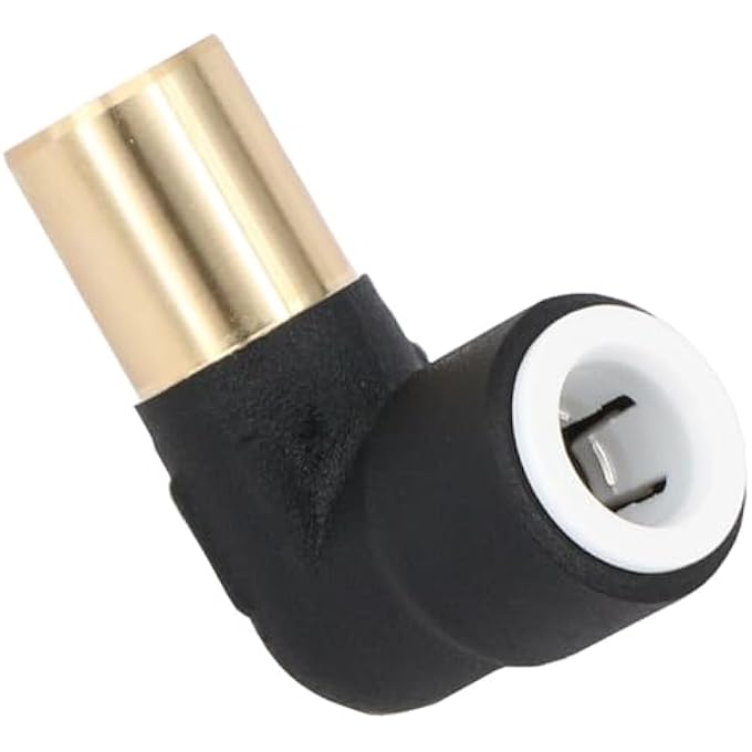 RADIATOR VALVE REDUCER ELBOW COMPRESSION 15MM X 10MM PUSH FIT BLACK X2 (PAIR) - Image 3