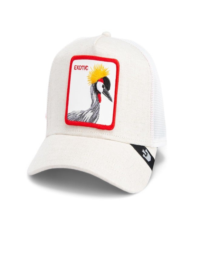 جورين بروس. قبعة سائق شاحنة احترافية من جوورين بروس، للرجال والنساء، لون كريمي (لون الكركي)، مقاس واحد - Image 2