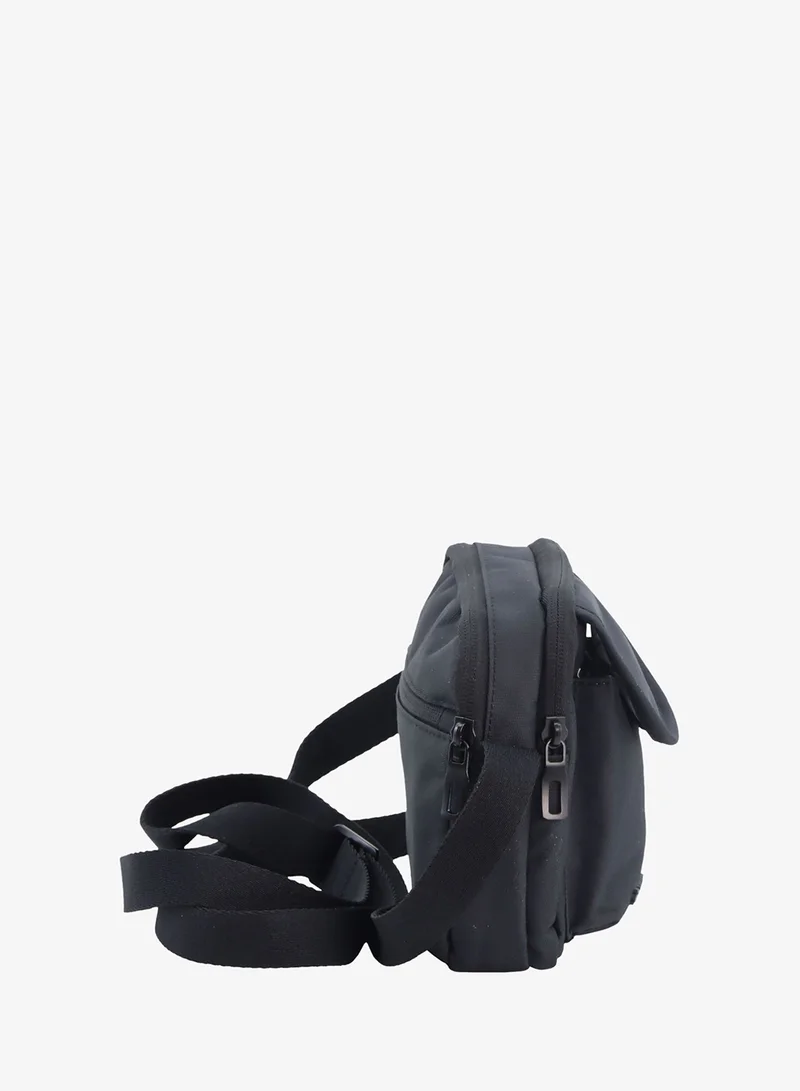 Discovery Downtown Downtown Crossbody Bag Unisex – Eco Recycled Across Body Bag with RFID Protection, Dual Compartments & Adjustable Strap | Travel & Daily Use  | Best Price UAE