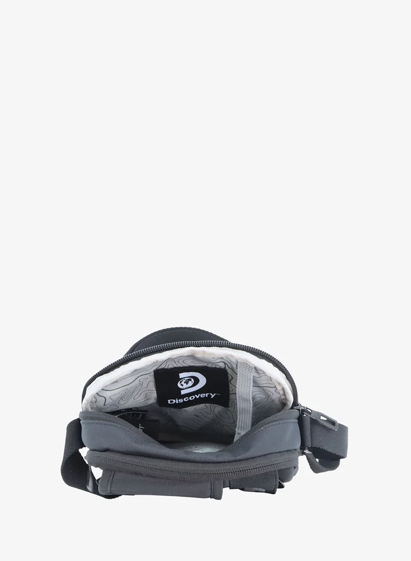 Discovery Downtown Downtown Crossbody Bag Unisex – Eco Recycled Across Body Bag with RFID Protection, Dual Compartments & Adjustable Strap | Travel & Daily Use  | Best Price UAE