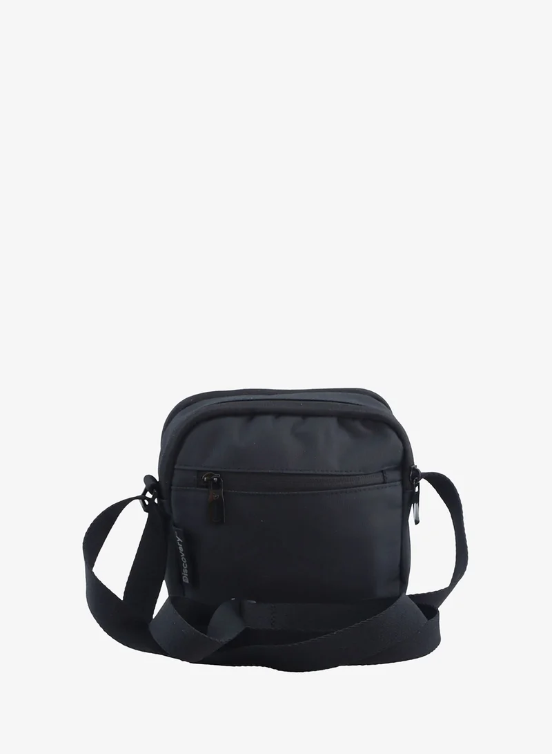 Discovery Downtown Downtown Crossbody Bag Unisex – Eco Recycled Across Body Bag with RFID Protection, Dual Compartments & Adjustable Strap | Travel & Daily Use  | Best Price UAE