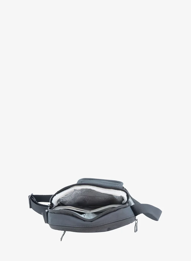 Discovery Downtown Downtown Crossbody Bag Unisex – Eco Recycled Across Body Bag with RFID Protection, Dual Compartments & Adjustable Strap | Travel & Daily Use  | Best Price UAE