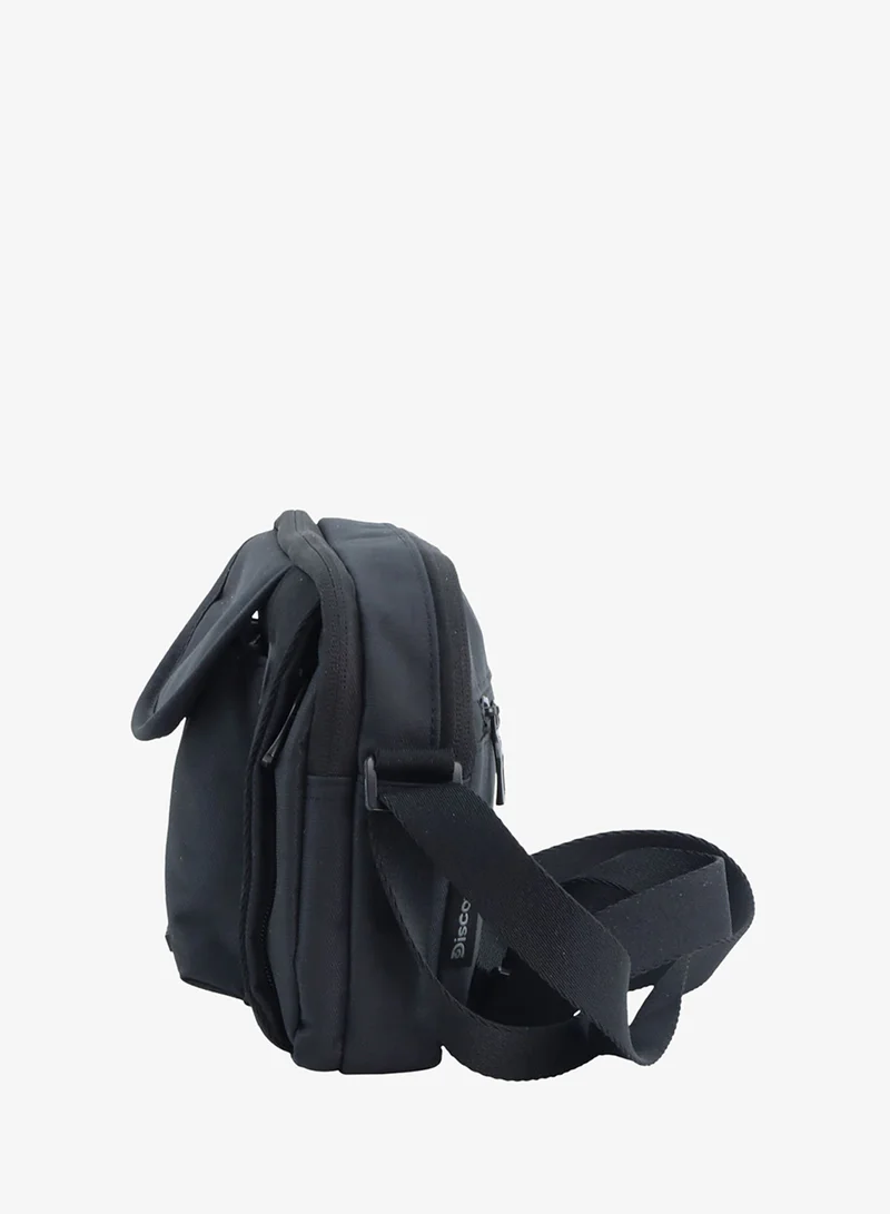 Discovery Downtown Downtown Crossbody Bag Unisex – Eco Recycled Across Body Bag with RFID Protection, Dual Compartments & Adjustable Strap | Travel & Daily Use  | Best Price UAE