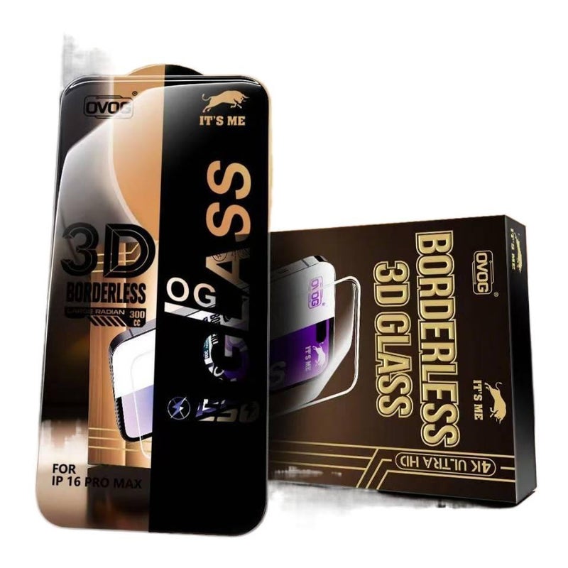 غطاء هاتف، ثلاثي الأبعاد عالي الوضوح , بدون حواف، لـ iPhone 15 / 15 Plus / 15 Pro / 15 Pro Max، Glass أثناء التنقل للطاولة لترتيب الأغراض - Image 4