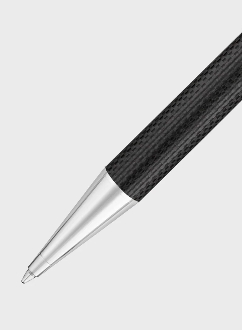 POLICE Black Textured Ballpoint Pen Stylish