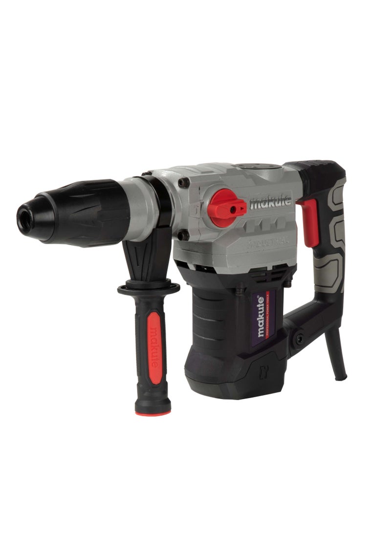 makute HD118 Hammer Drill, 1500W, Adjustable Speed up to 630 RPM, 38mm Head - Versatile Tool for Plumbing, Carpentry, and Electrical Work - Image 1