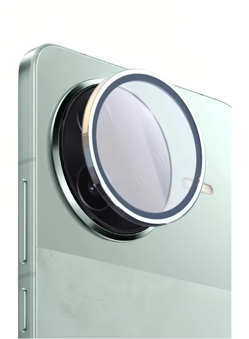 General Compatible with Redmi  Camera Lens Protector, 9H Tempered Glass Camera Cover Protector Metal Individual Ring for K80 Pro  - Image 1