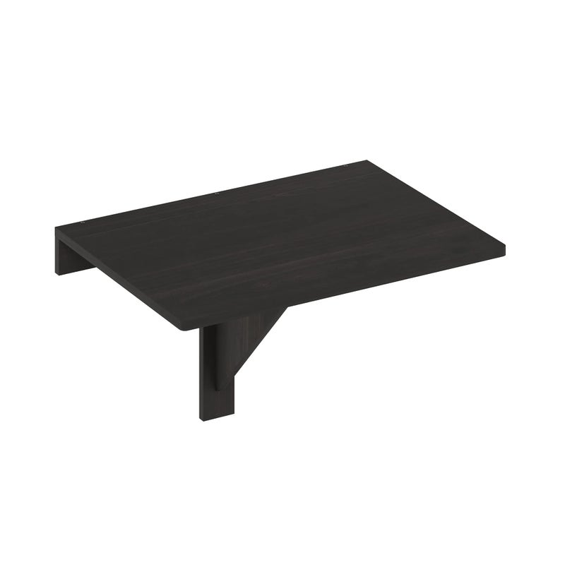 Furinno Hermite Wall Mounting Folding Table Espresso