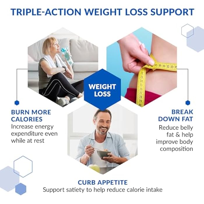 BioTrust MetaboBoost Weight Loss Supplement – Appetite Suppressant | Calorie Fat Burner | Metabolism Booster – Clinically-Studied Diet Pills with Berberine for Holistic WeightLoss Support- 60 Capsules - Image 2