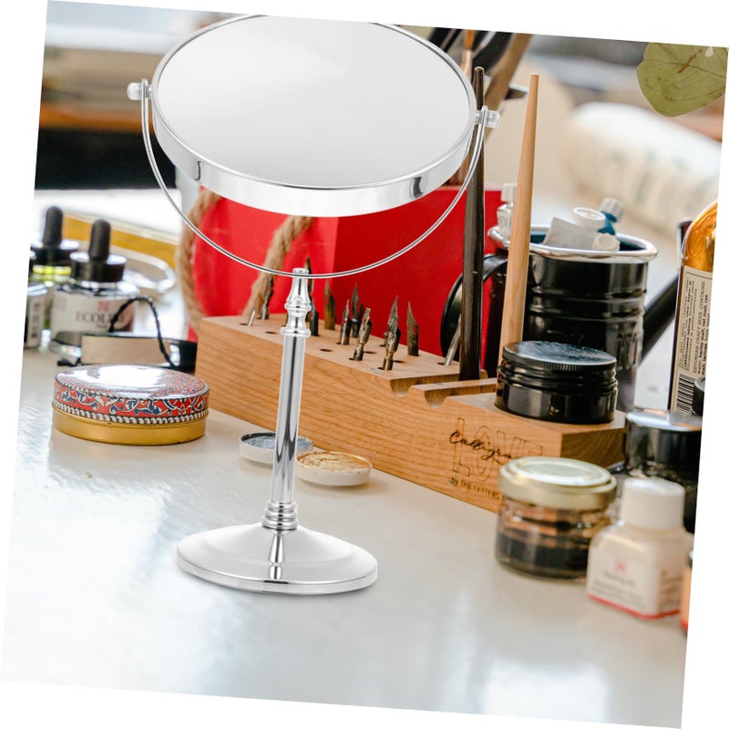 Double Sided Rotating Vanity Mirror For Makeup And Shaving 37 X 19 X 12 Cm - Image 5