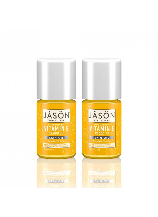Jason JASON Vitamin E 32,000 IU Extra Strength Skin Oil, Targeted Solution, 1.1 Ounce Bottle (Pack of 2)  - Image 5