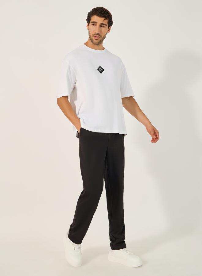 Styli Graphic Print Short Sleeves Oversized T-Shirt - Image 3