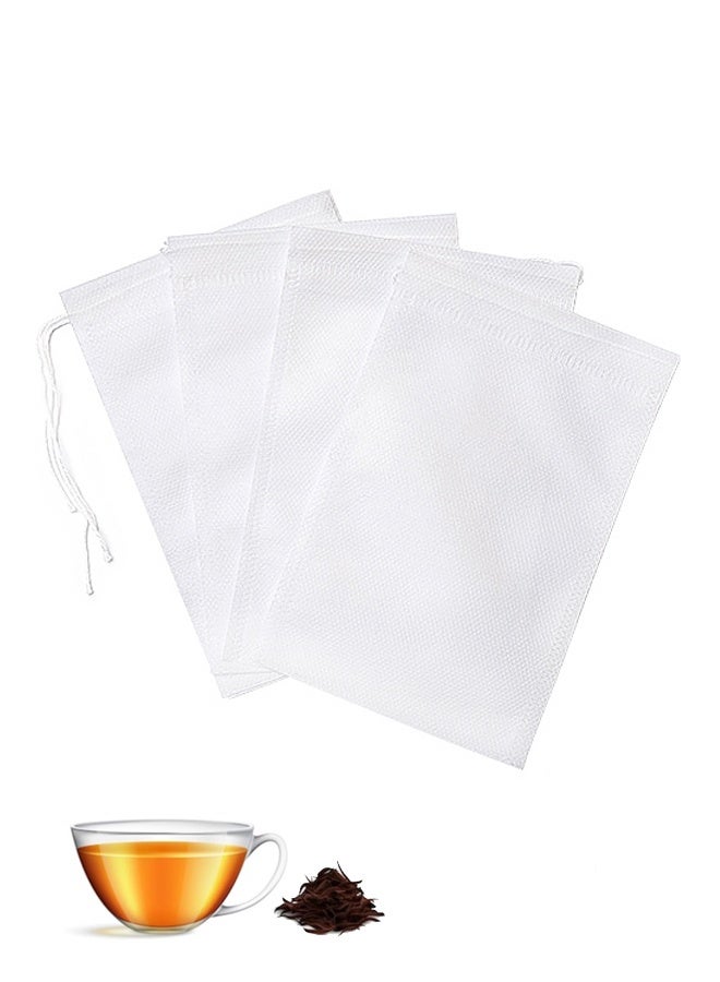 BF HOME Food-grade Non-woven Tea Bags - 100 pcs (7x9cm) Multi-purpose Filter Bags Suitable for Brewing Tea, Braising, Stewing Soup, Decocting Herbs, etc - Image 3