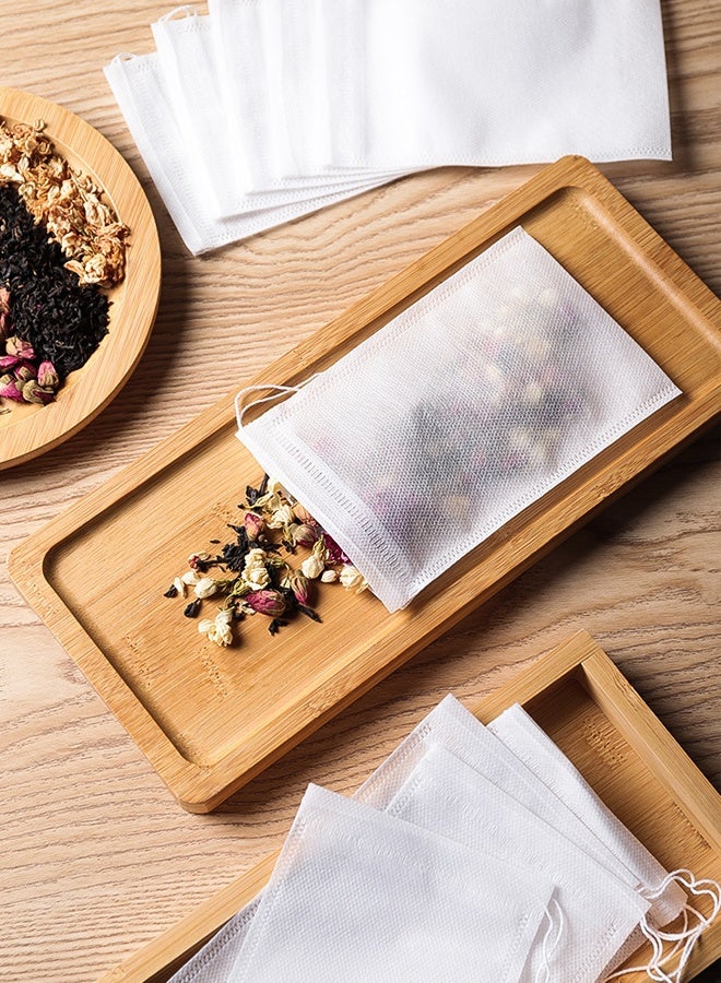 BF HOME Food-grade Non-woven Tea Bags - 100 pcs (7x9cm) Multi-purpose Filter Bags Suitable for Brewing Tea, Braising, Stewing Soup, Decocting Herbs, etc - Image 5