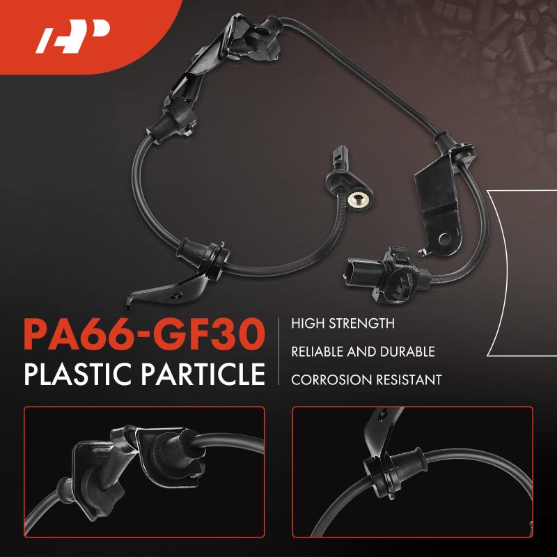 A-Premium ABS Wheel Speed Sensor Compatible with Acura & Honda Models - TSX 2009-2012, Accord 2008-2012 - Front Right Passenger Side, Replace# 57450-TA0-A01, 57450TA0A01 - Image 4