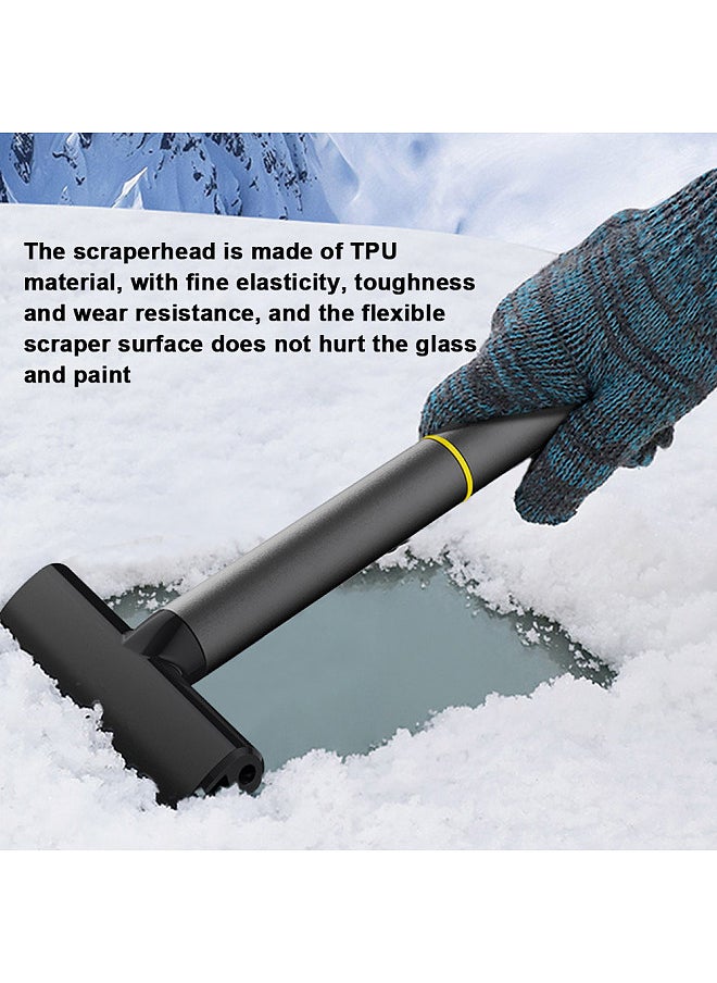 Generic - Car Snow Removal Shovel Detachable Multifunctional Defrost Tool Car Ice Scraper Portable Car Windshield Ice Remover Deicing Scraper - Image 1
