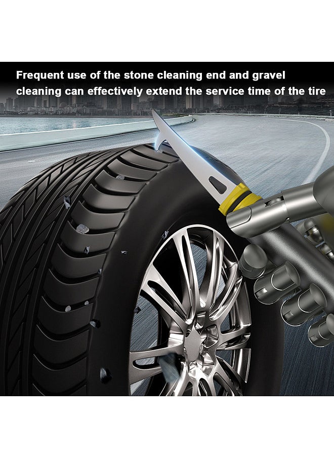 Generic - Car Snow Removal Shovel Detachable Multifunctional Defrost Tool Car Ice Scraper Portable Car Windshield Ice Remover Deicing Scraper - Image 1