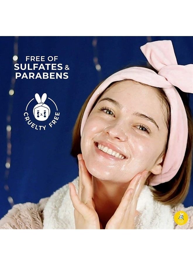 FACETORY - Moon Velvet Moisturizing Cream with Jojoba Oil Sheet Mask - Moisturizing, Brightening, and Anti-Aging (Pack of 5) - Image 1