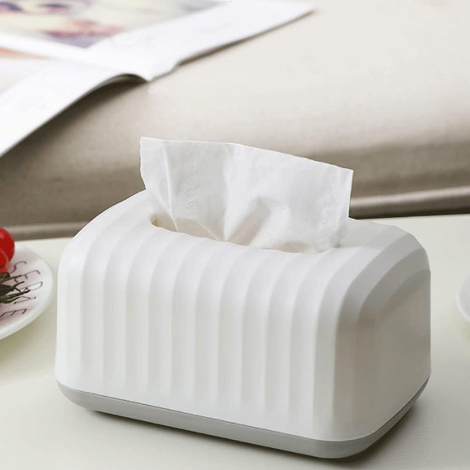 1PC SQUARE SHAPE COVER PLASTIC TISSUE BOX HOLDER PAPER NAPKIN HOLDER CASE TISSUE HOLDER DISPENSER ORGANIZER FOR CAR DECOR HOME ROOM HOTEL
