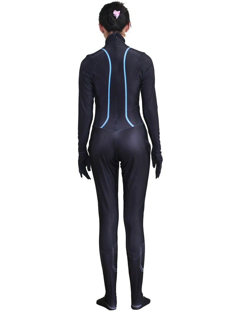 Black Widow cosplay costume Avengers costume jumpsuit Stage Dress Up Costume - Image 3
