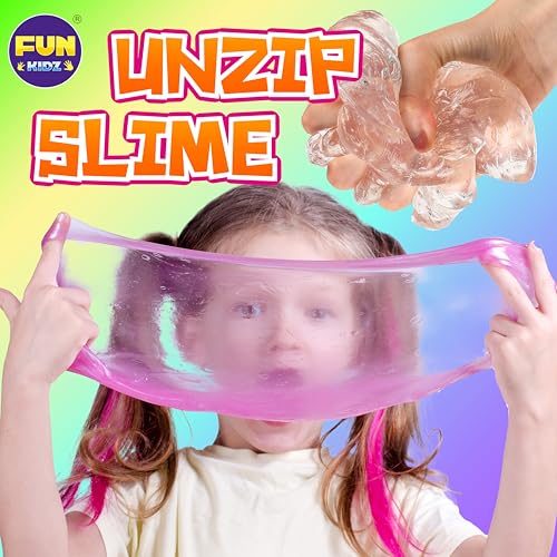 FUN KIDZ 1.06QT Super Clear Slime Activator Solution with Plastic Measuring Cup, FunKidz 1L Fine Formulation Work with All Types Slime Glue Washable Non-Toxic Kids Friendly Ingredients - Image 5