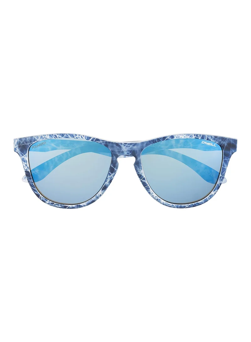 O'NEILL ONS-Godrevy 2.0 Polarized Rectangular Sunglasses for Women Blue 56mm