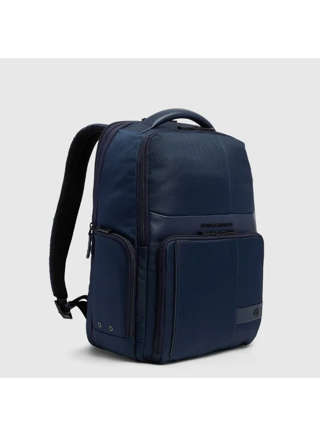 بيكوادرو حقيبة ظهر لابتوب قابلة للتوسعة Piquadro CA6239W129 مقاس 15.6 بوصة مع حجرة لجهاز iPad Pro 13، حماية RFID، جيب لـ AirPods، وقسم مخصص للسفر