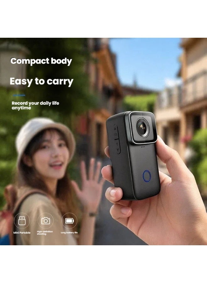SJCAM C200 Thumb Sports Camera 4K HD Vlog Daily/Motorcycle/Travel/Diving Recorder (Not 360° Panoramic) - Image 3