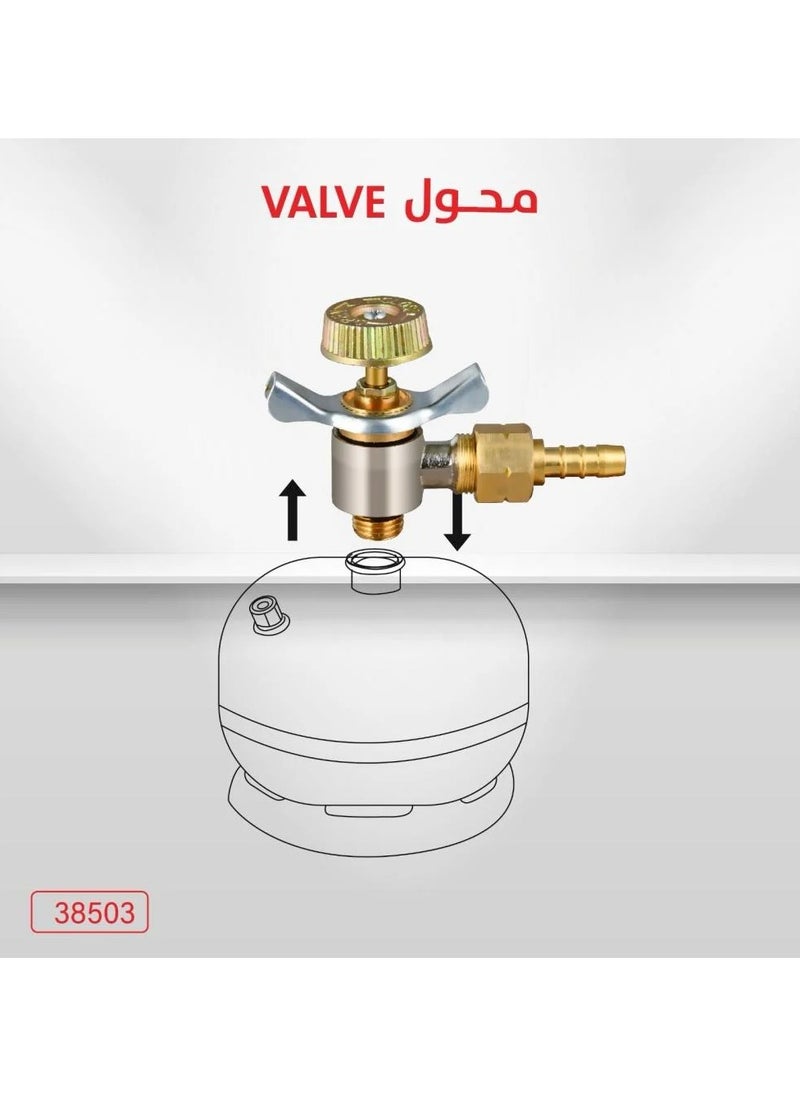 عائلة التخييم محول الغاز CM-38503  - Image 2