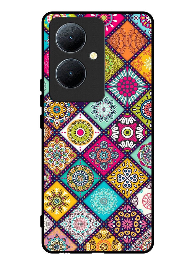 Covernex Protective Case Cover For Vivo Y78 5G Mandala Islamic Shapes Pattern - Image 1