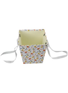 Generic Printed Floral Gift Box For Flowers And Sweets Floral Gift Box With Satin Holders For Birthday and Wedding Bridal Shower  - Image 2