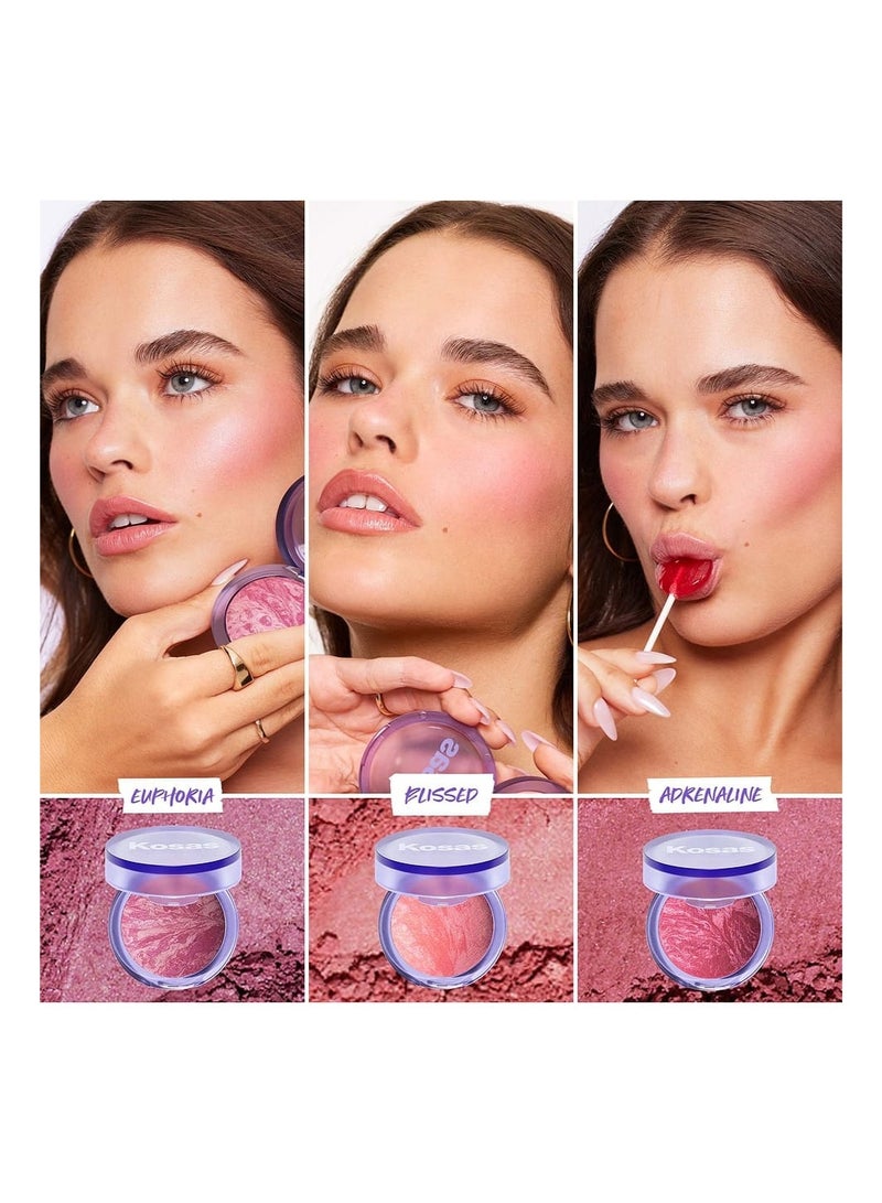 كوساس كوزاس بودرة أحمر الخدود - يوفوريا 2 جرام - Image 3