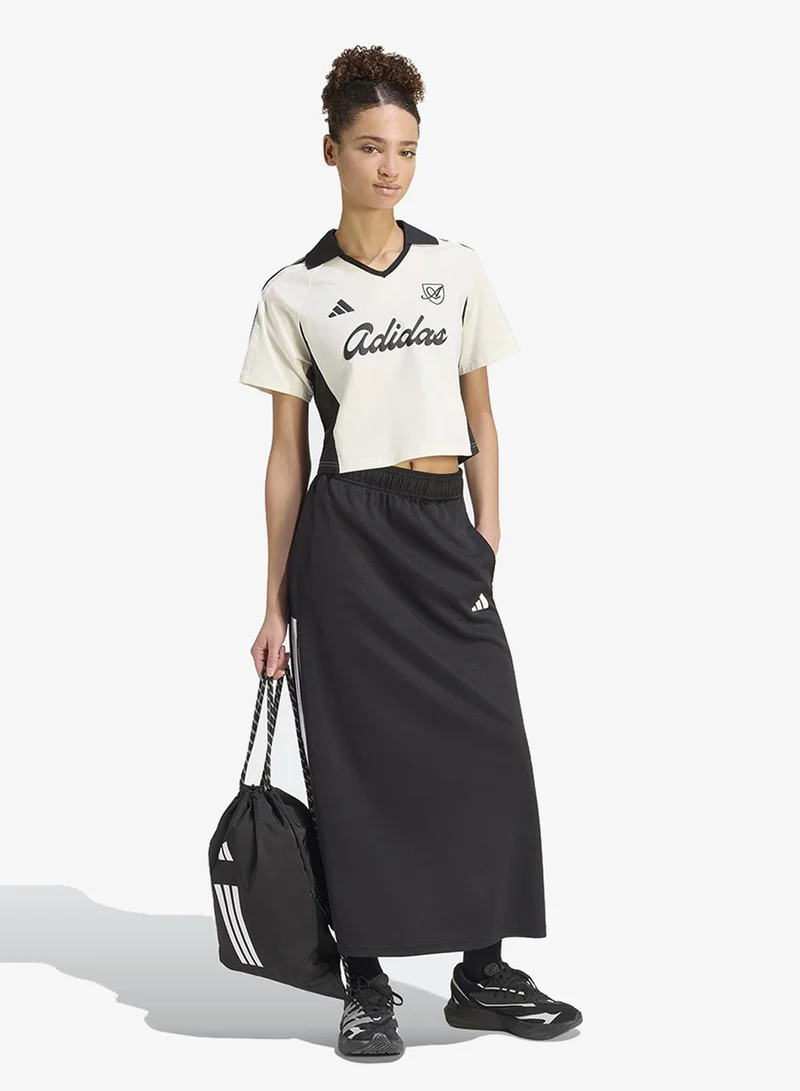 Adidas OWHITE Lux Tiro Regular Graphic Polo for Women | Best Price UAE