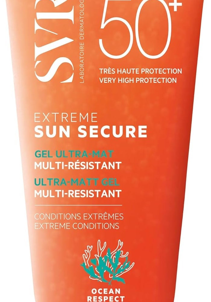 SVR Sun Secure Extreme SPF50+ Gel - 50ml - Ultra-Matt, Multi-Resistant Sunscreen for Sensitive Skin - Image 1