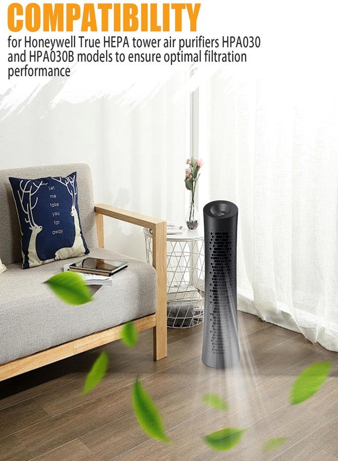 ZTTM Pre-Filter 4-Pack for Honeywell HEPA Tower Air Purifier HPA030, HPA030B Models (4-5/8” 20-1/8”) - Image 4