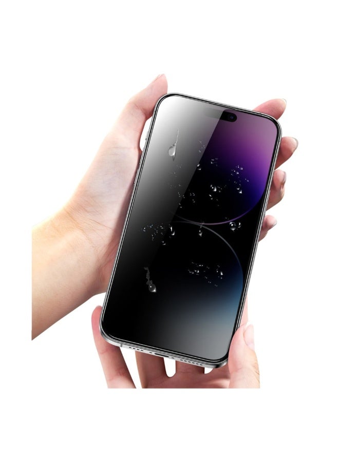 GreenLion Green Lion 9H Steve Privacy Screen Protector for iPhone 15 Pro Max - Black - Image 3