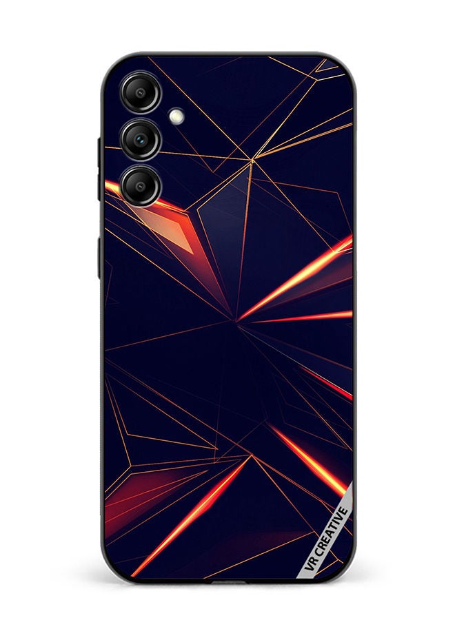 VR CREATIVE Protective Case Cover For Samsung Galaxy A14 5G/A14 Geometrical Design Multicolour - Image 1