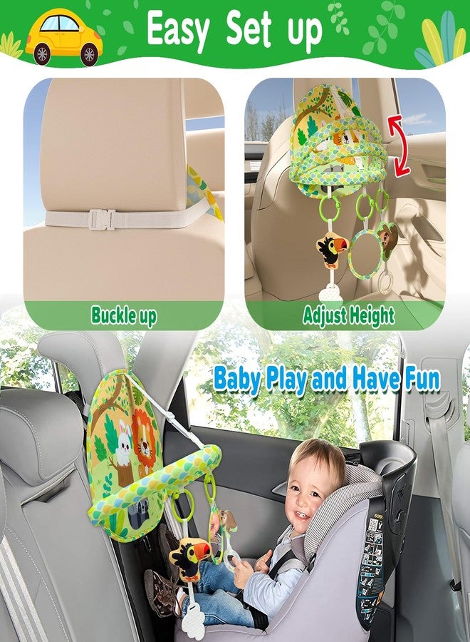 Dr.Rapeti Baby Car Seat Toy for Travel Rear Facing Double Sided Baby Travel Activity Car Seat Entertainment Toy Easy Drive Gift for Newborn Baby Infant - Image 5