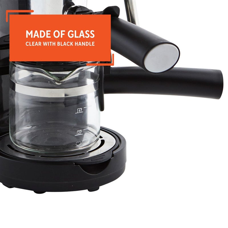 IMUSA 4cup Glass Replacement Carafe with Black Handle - Image 3