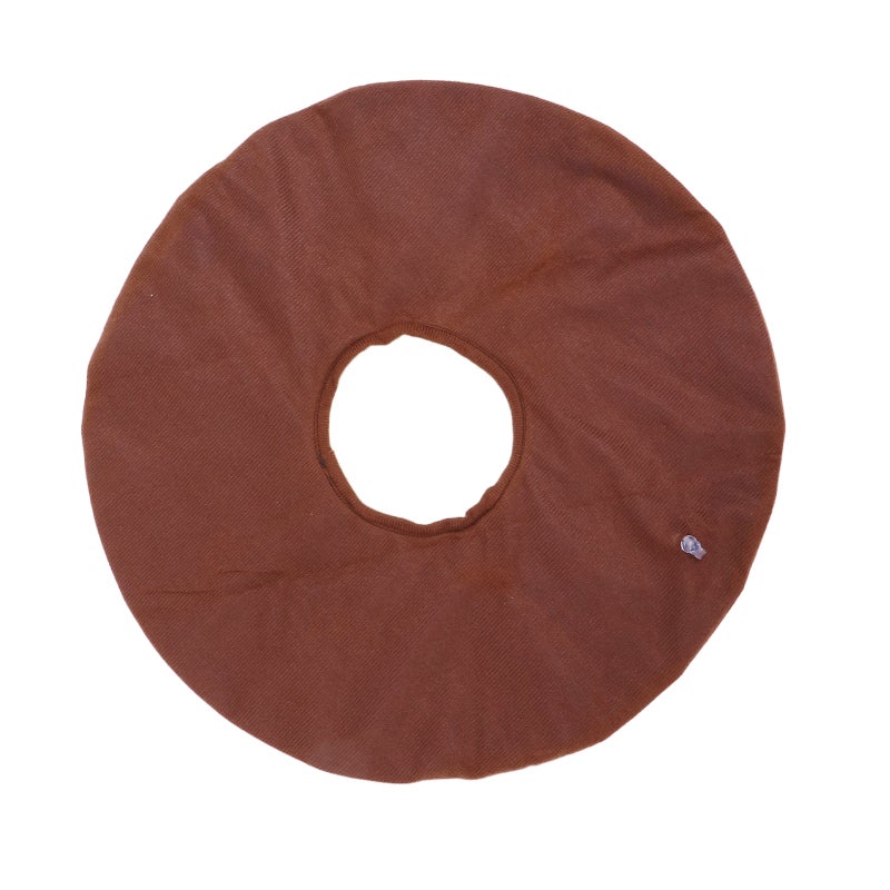 Inflatable Donut Cushion 38cm Coffee: Pressure Relief Bedsore Prevention Cushion - Good Sealing Comfortable PVC Material Cushion for Bedridden Patients, Wheelchair, Office, Travel - Image 2