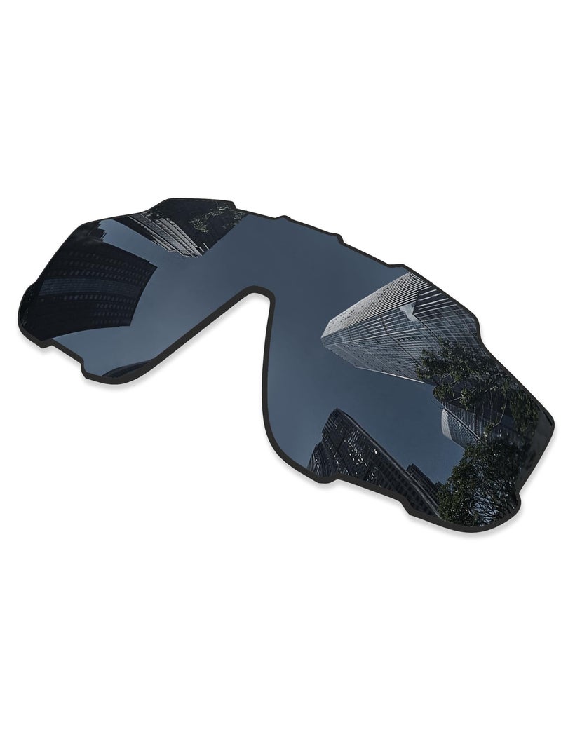 Combine8 4 Pieces Ploarized Replacement Lenses for Oakley Jaw-breaker OO9290/Jaw-breaker Asian Fit OO9270 Sunglasses - Black + Silver Titanium + Ice Blue + Fire Red - Image 2