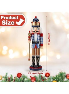 Fancy Nutcracker Decorations Christmas 25cm/13 Inches Nutcracker Soldier Figure Traditional Christmas Wooden Decorations Christmas Ornament Classic for Home Office Desk Decoration - pzsku/ZF6C5FEAB34EF4A764ED5Z/45/_/1732560908/b19929e2-5da0-462d-8fbf-a1ed5787e2c2