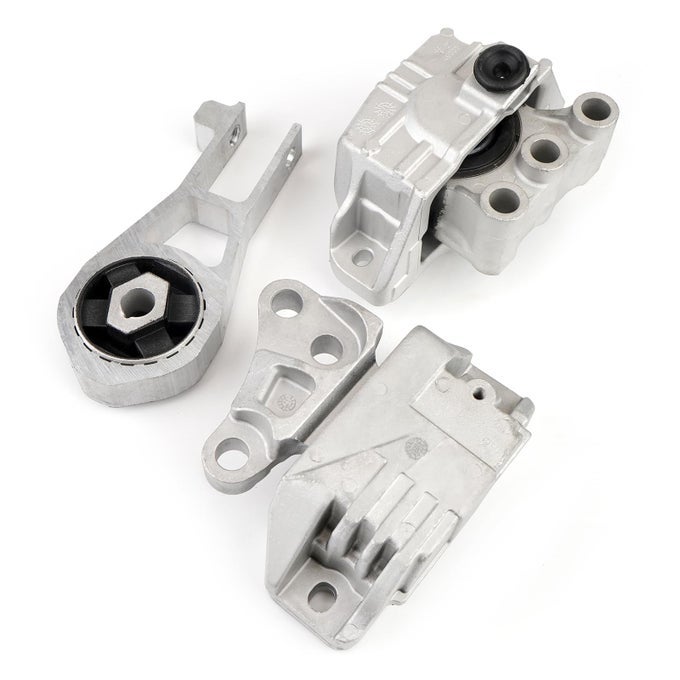 Engine Motor Transmission Mount Set 3Pcs Compatible With Jeep Renegade Fiat 500X 24L 20152018 Engine Mounts Replace 68363756Aa 68258599Aa 68363755Aa