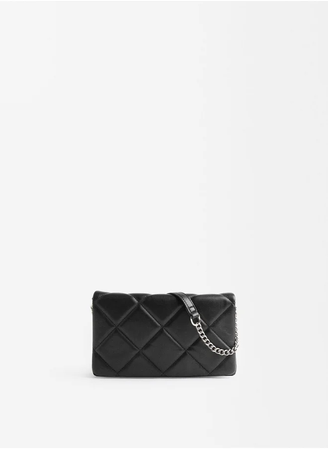 PARFOIS Quilted Crossbody Bag