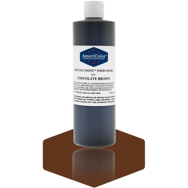 Americolor Soft Gel Paste Food Color 135Ounce Chocolate Brown - Image 3