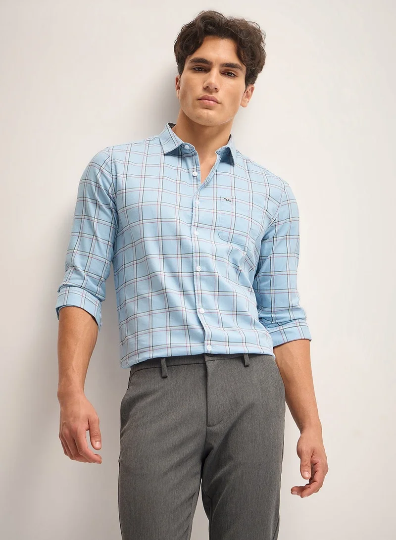 Cotton Shirt for Men | Slim Fit, Long Sleeve, Casual & Formal Wear | Soft, Breathable Fabric for Office, Everyday, & All-Season Use in Classic & Trendy